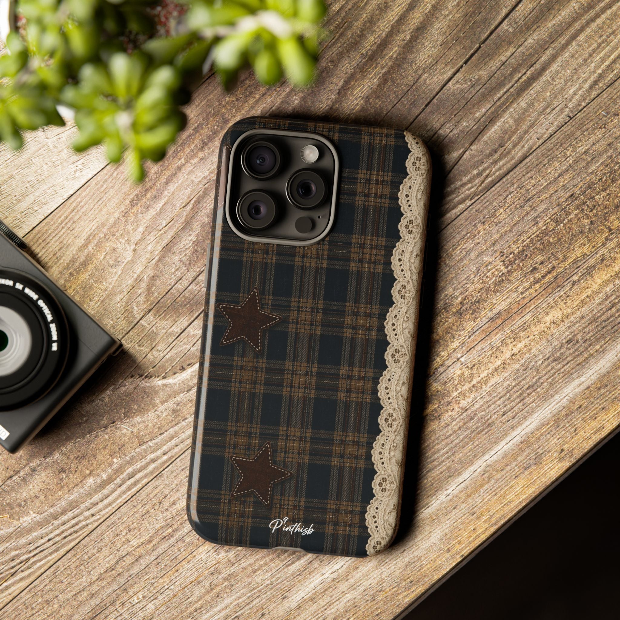 Vintage Stars Lace Phone Case