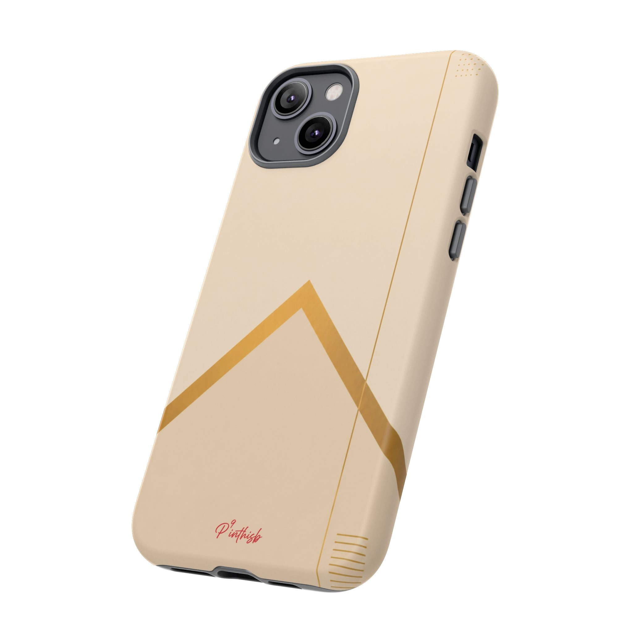 Gold Malboro Inspired Tough Phone Case