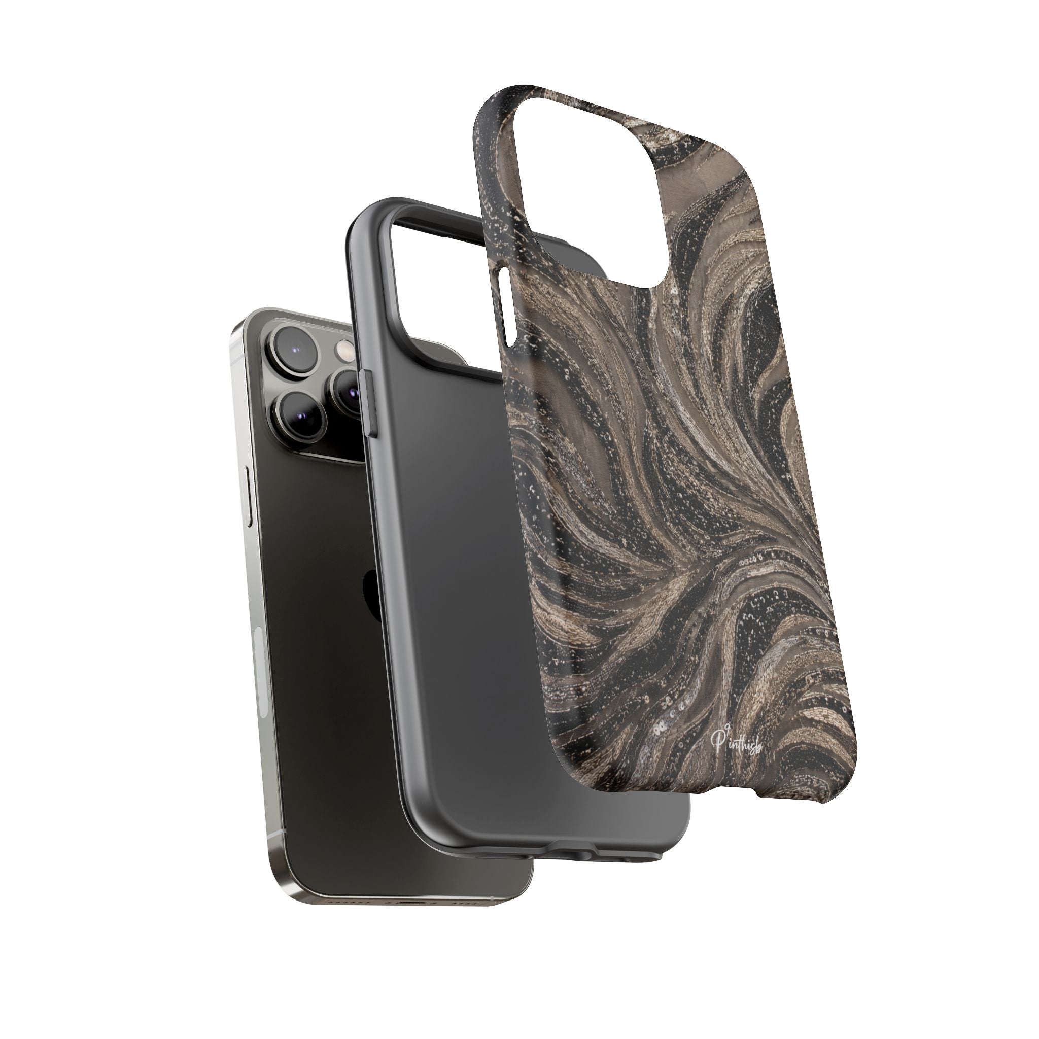 Neutral Swirl Protective Tough Case