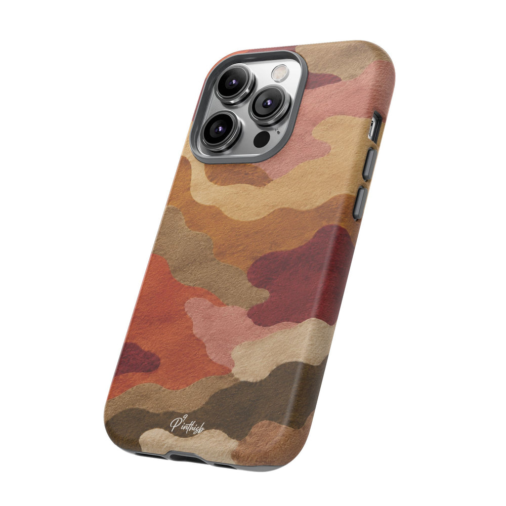 Watercolour Camo Tough Case