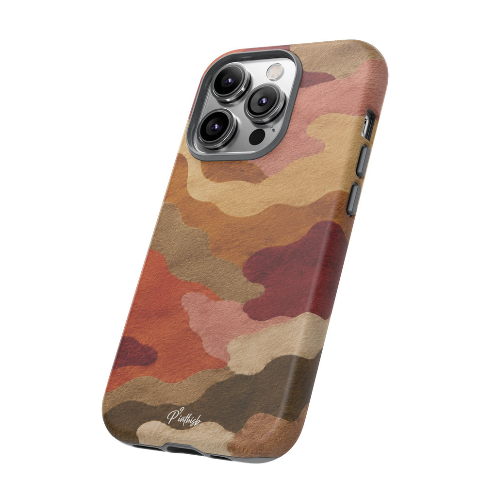 Watercolour Camo Tough Case
