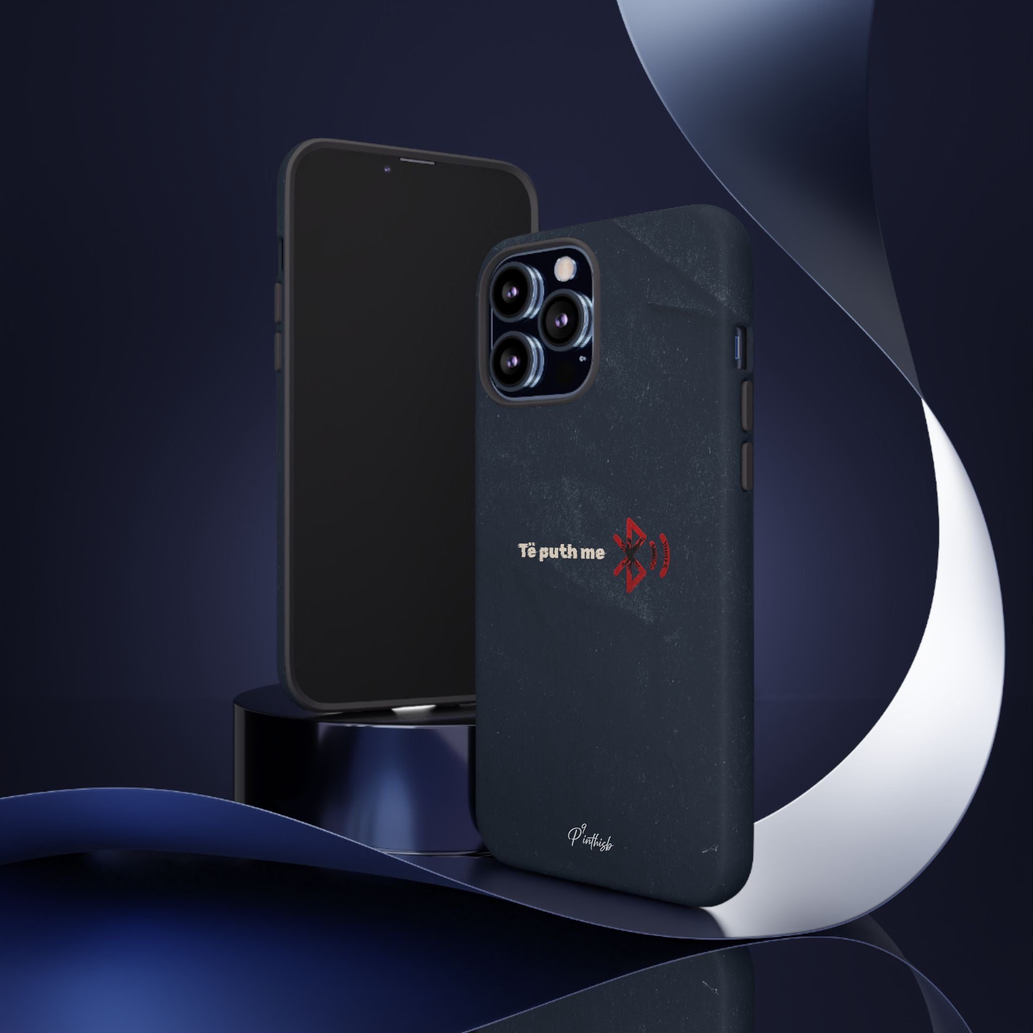 "Te puth me bluetooth" Tough Phone Case