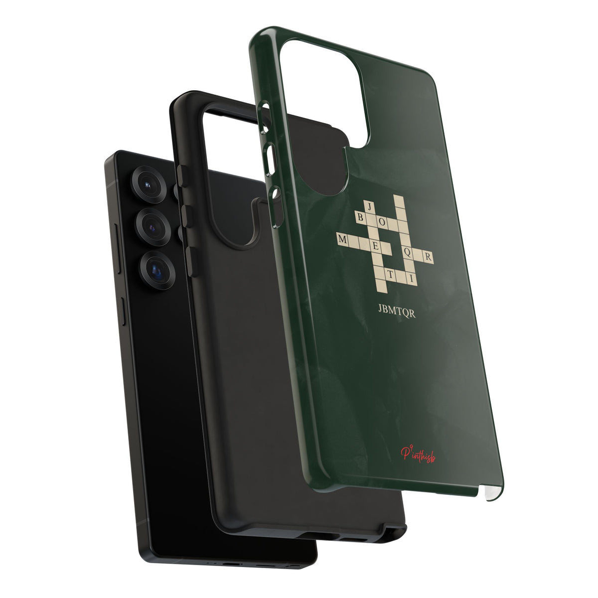 "JBMTQR crossword" Tough Phone Case