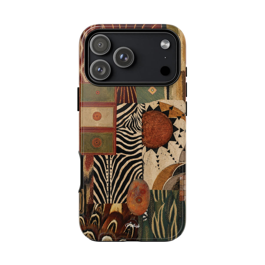 Abstract Boho Collage Tough Case