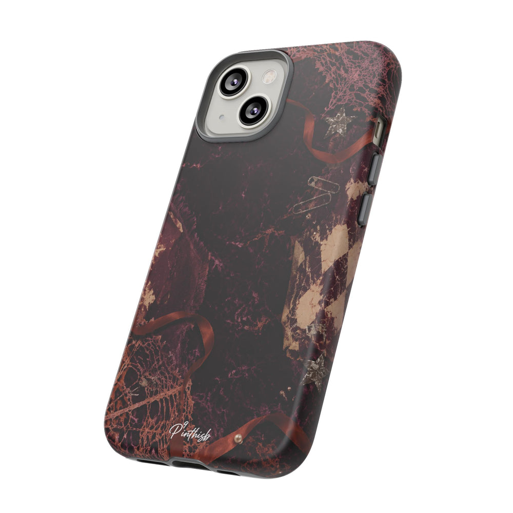 Dark Maroon Vintage Tough Case