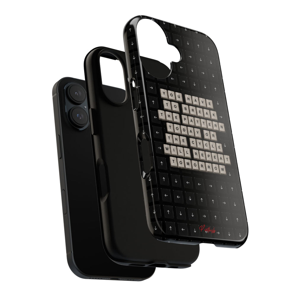 "Break the pattern" Keyboard Tough Case