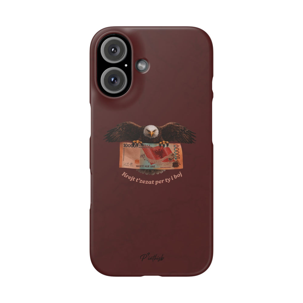 "Krejt t'zezat per ty i boj" Snap Case