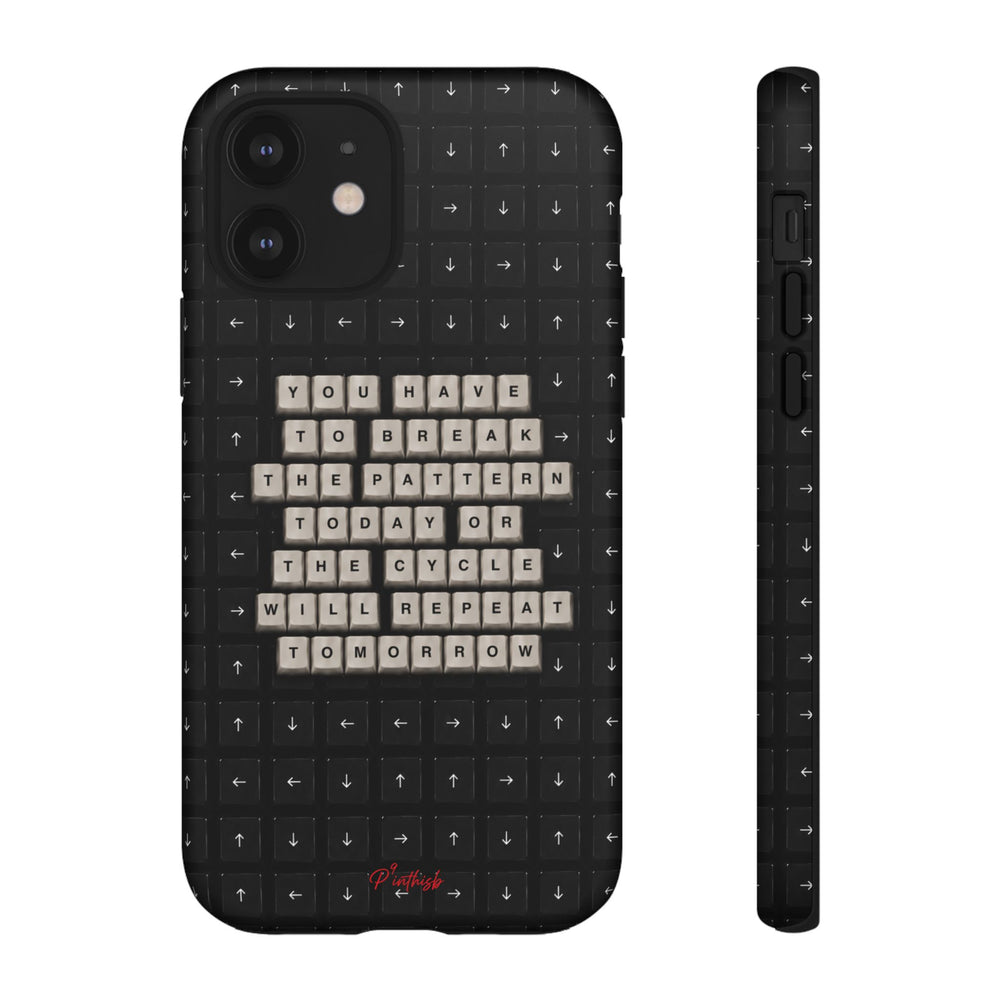 "Break the pattern" Keyboard Tough Case