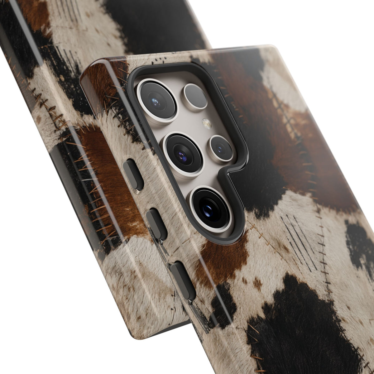 Brown & Black Animal Print Tough Case