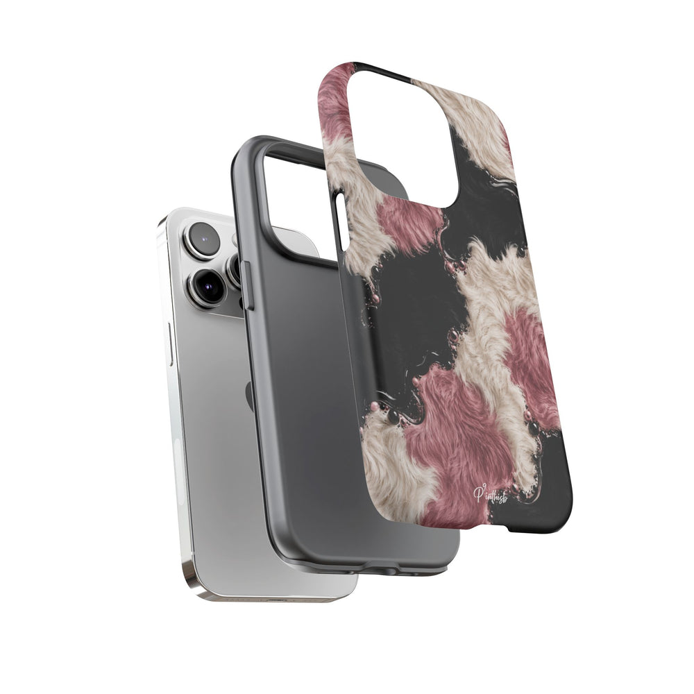 Cow Print Swirl Tough Case