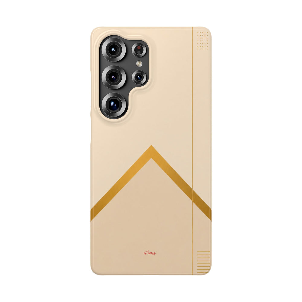 Gold Malboro Inspired Snap Phone Case