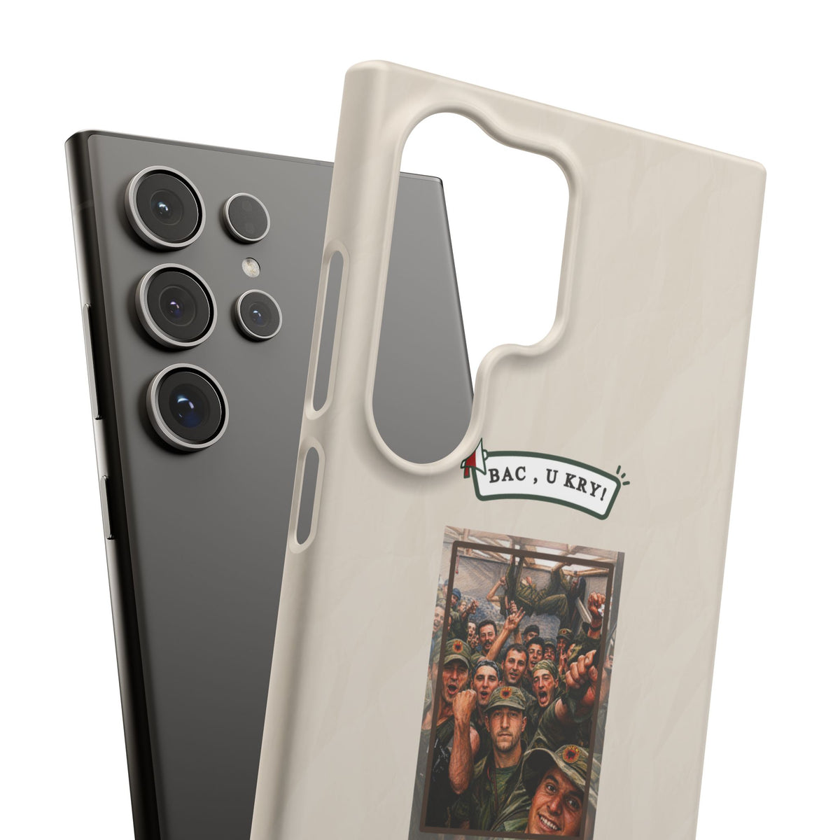 "BAC, U KRY!" Snap Case