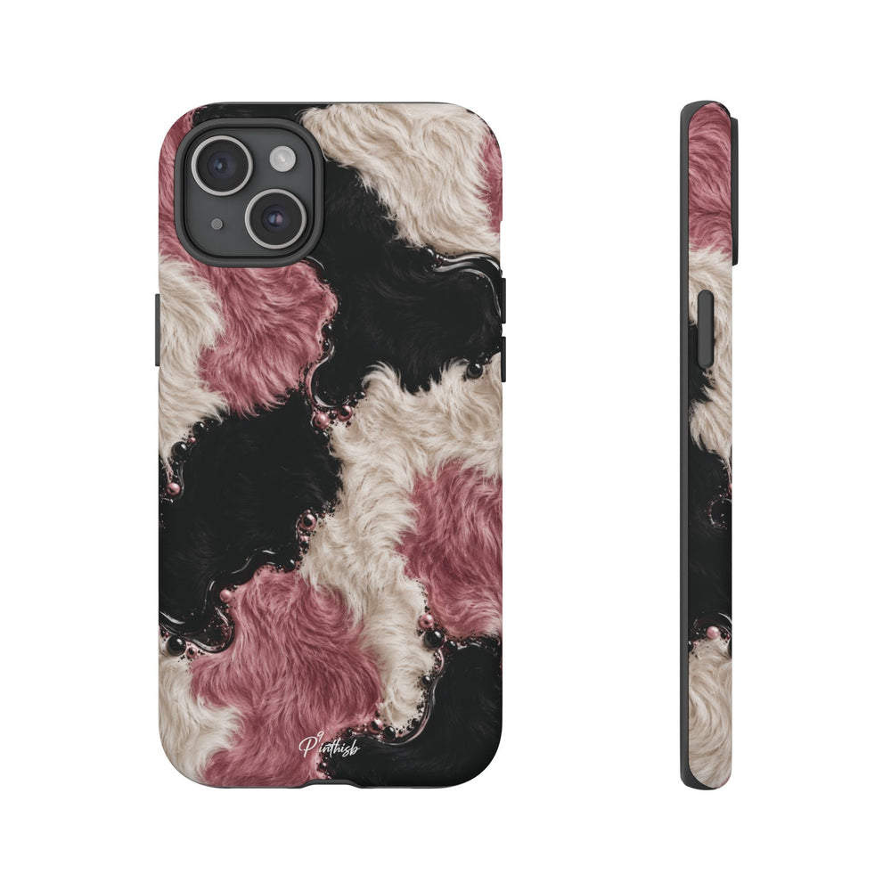 Cow Print Swirl Tough Case