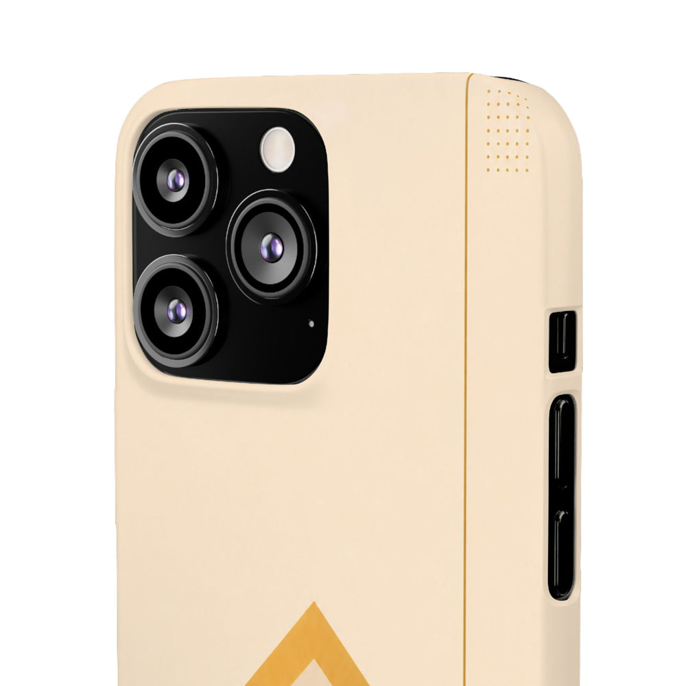 Gold Malboro Inspired Snap Phone Case