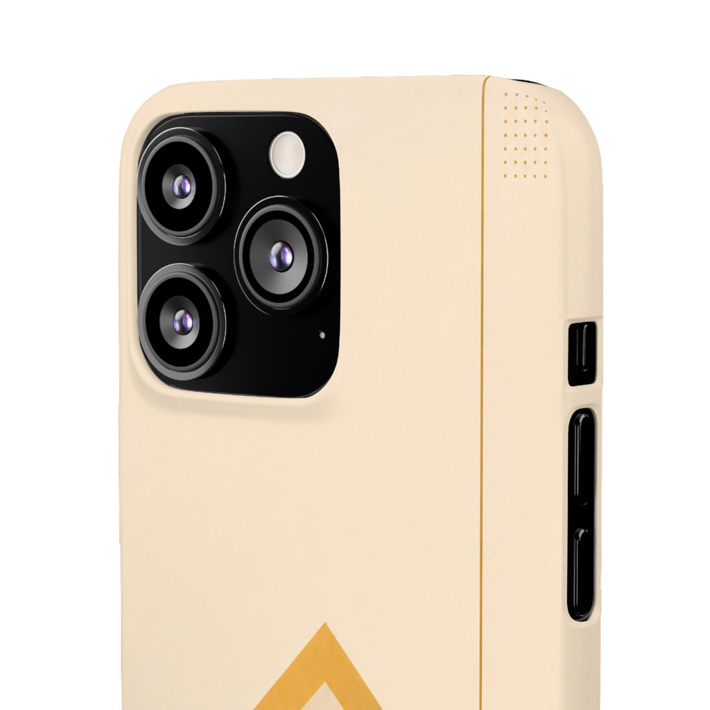 Gold Malboro Inspired Snap Phone Case