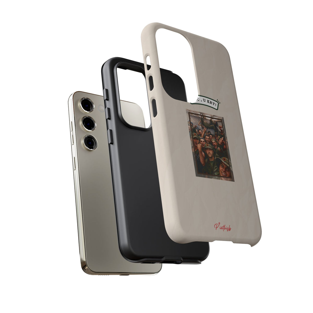 "BAC, U KRY!" Albanian Tough Phone Case
