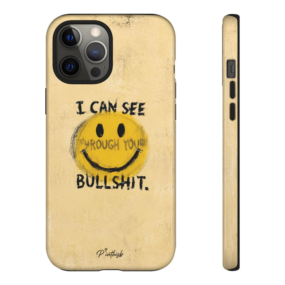 Smiley Anti-BS Tough Case