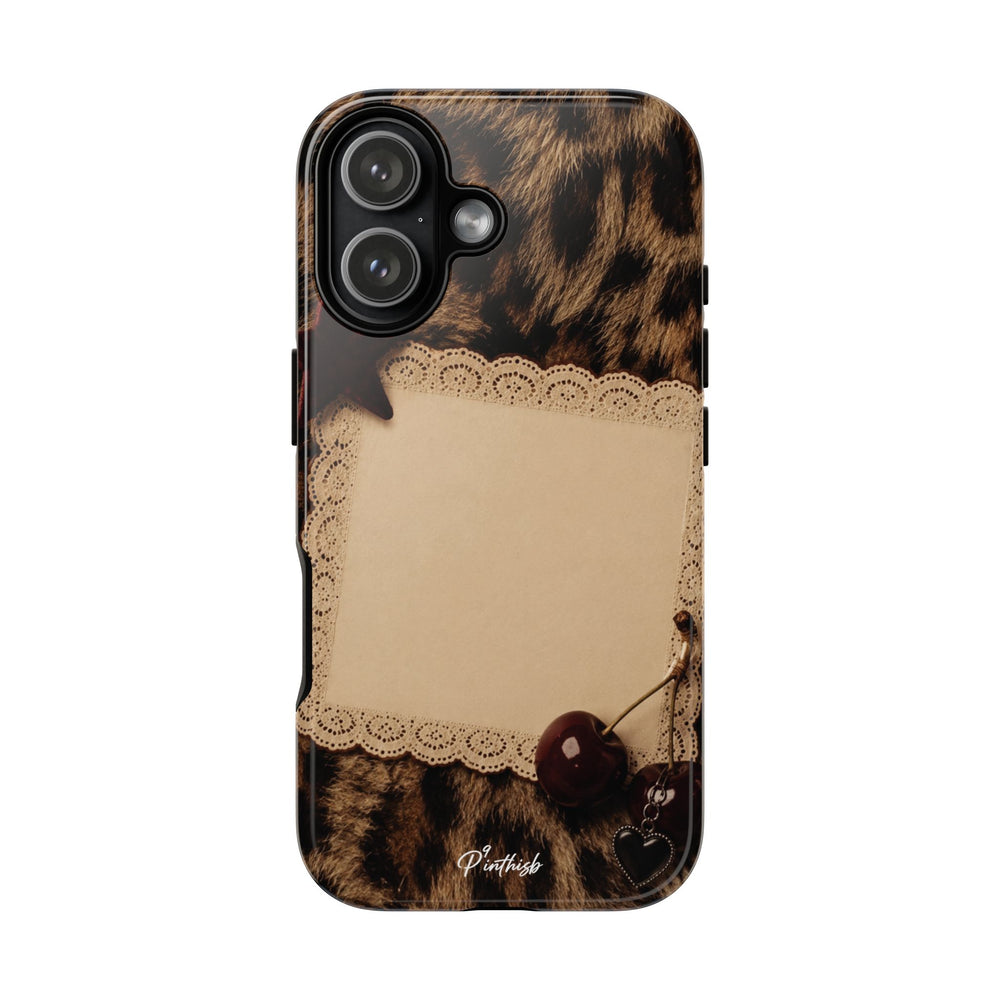 Personalized Leopard Lace Phone Case