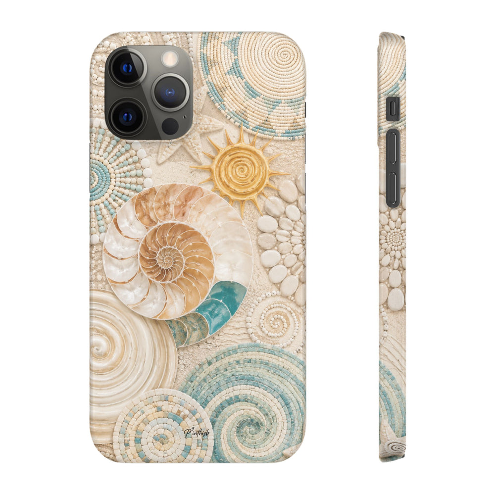 Coastal Seashell Snap Case