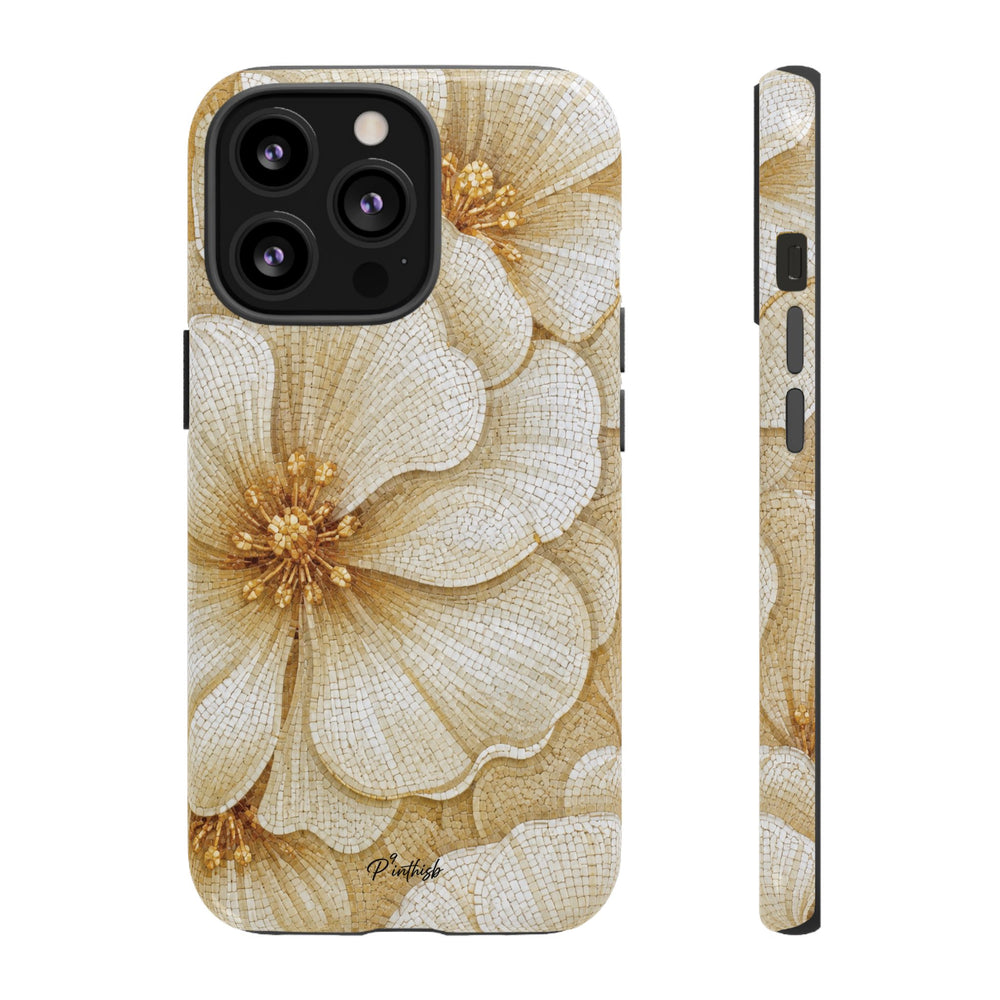 Floral Gold Bloom Tough Case