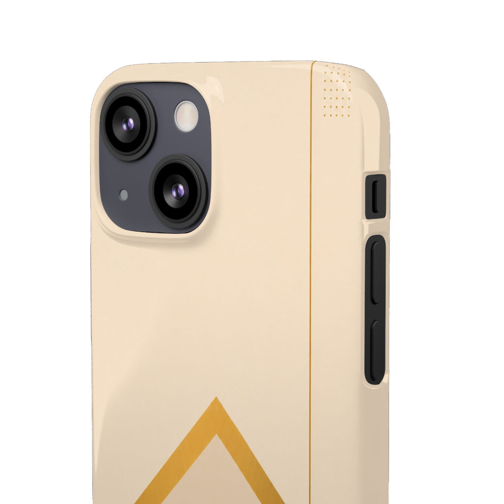 Gold Malboro Inspired Snap Phone Case