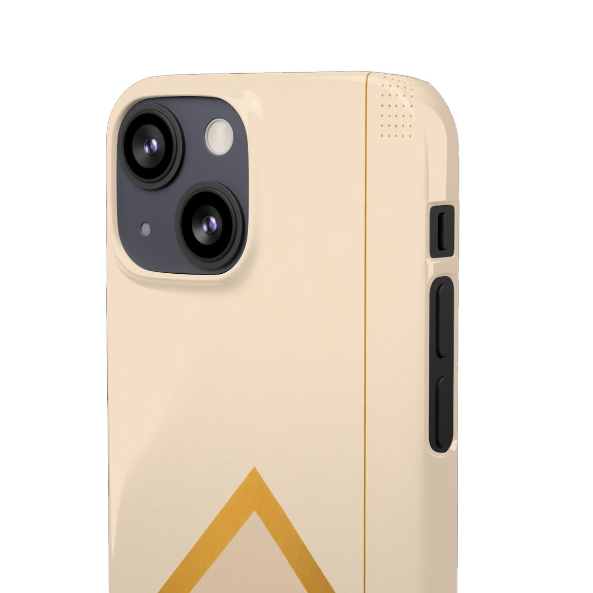 Gold Malboro Inspired Snap Phone Case
