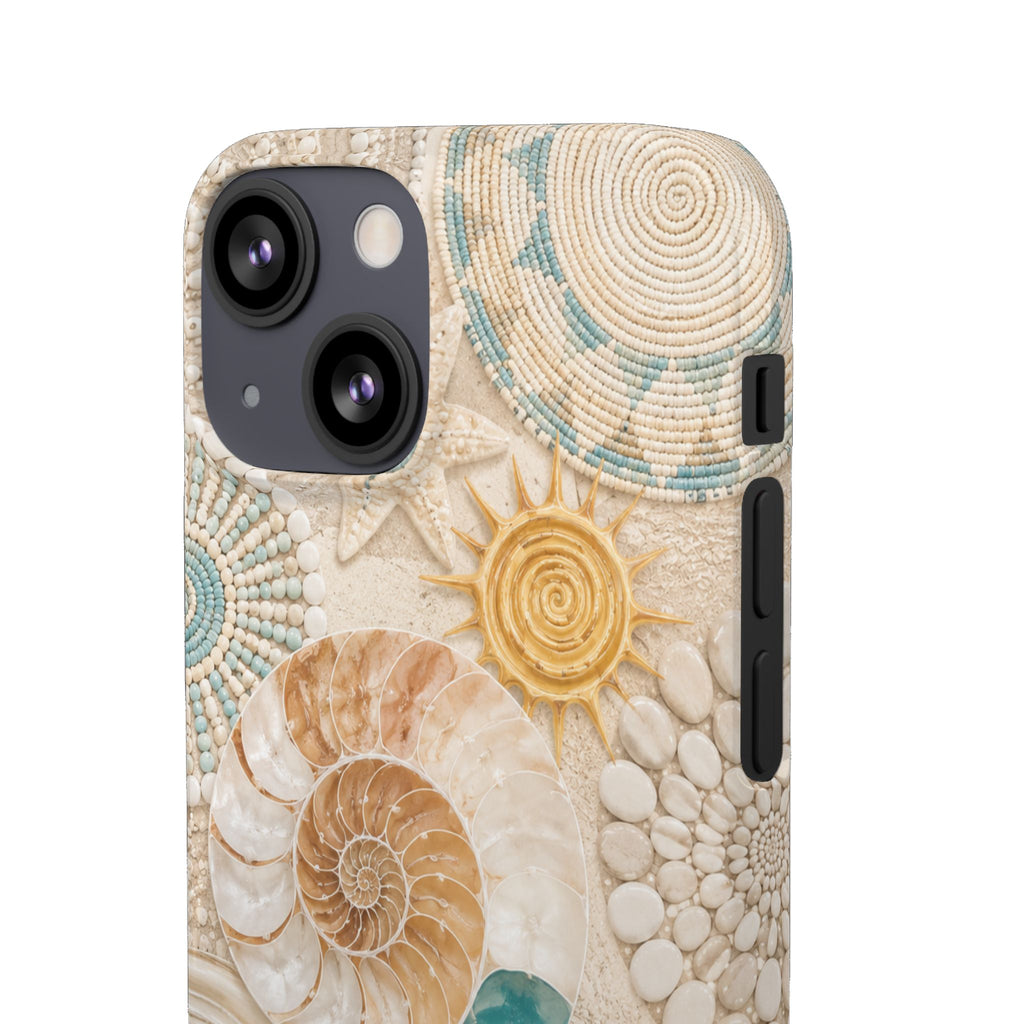 Coastal Seashell Snap Case