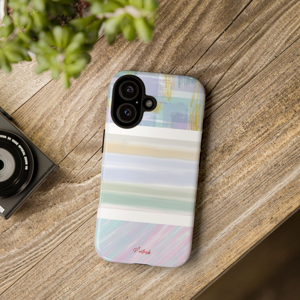 Pastel Stripe Tough Phone Case