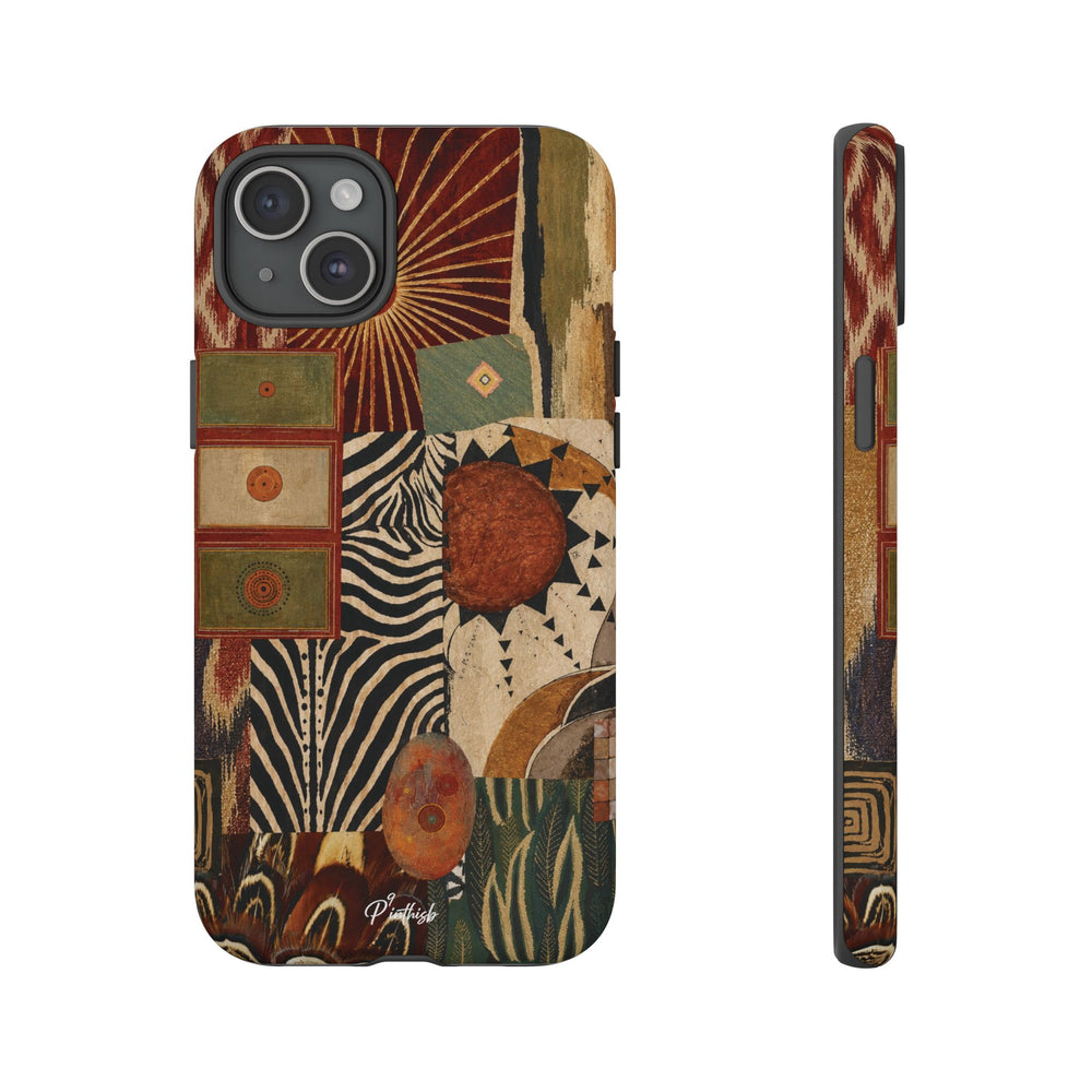 Abstract Boho Collage Tough Case