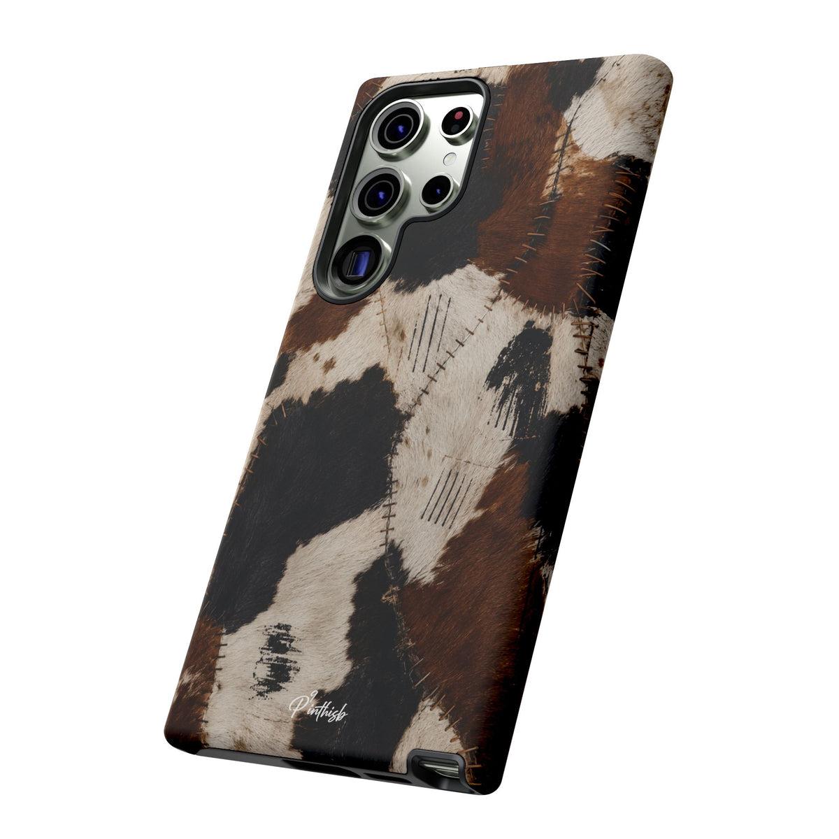 Brown & Black Animal Print Tough Case