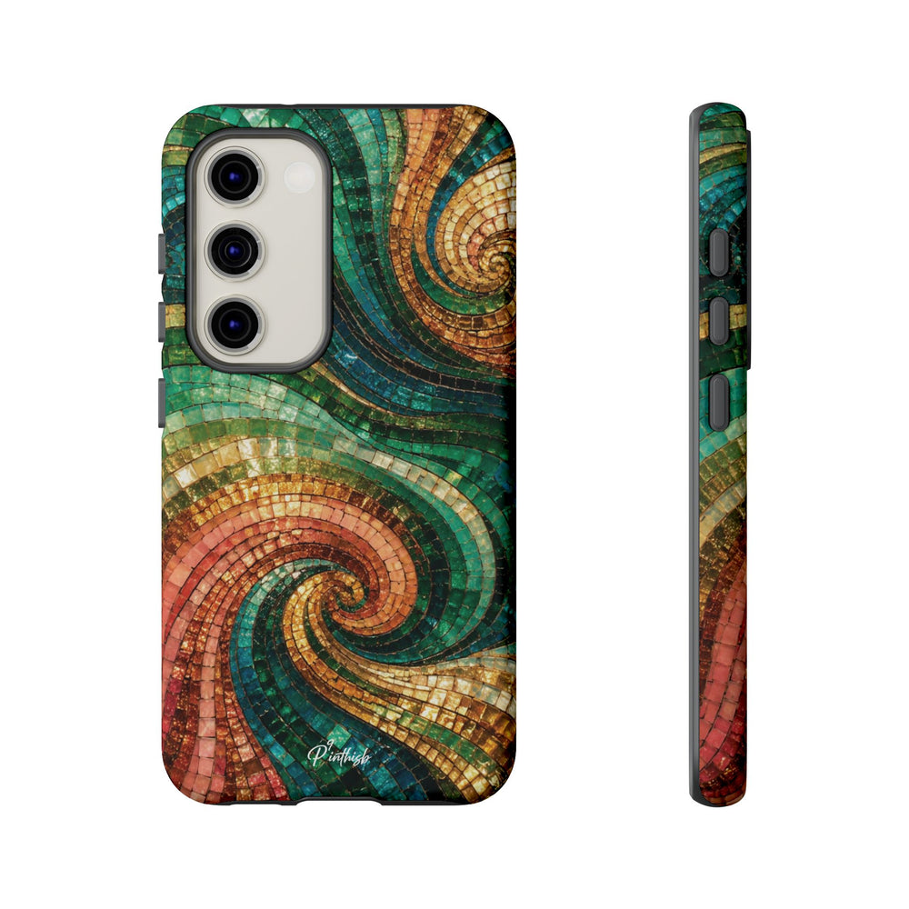 Spiral Mosaic Tough Case