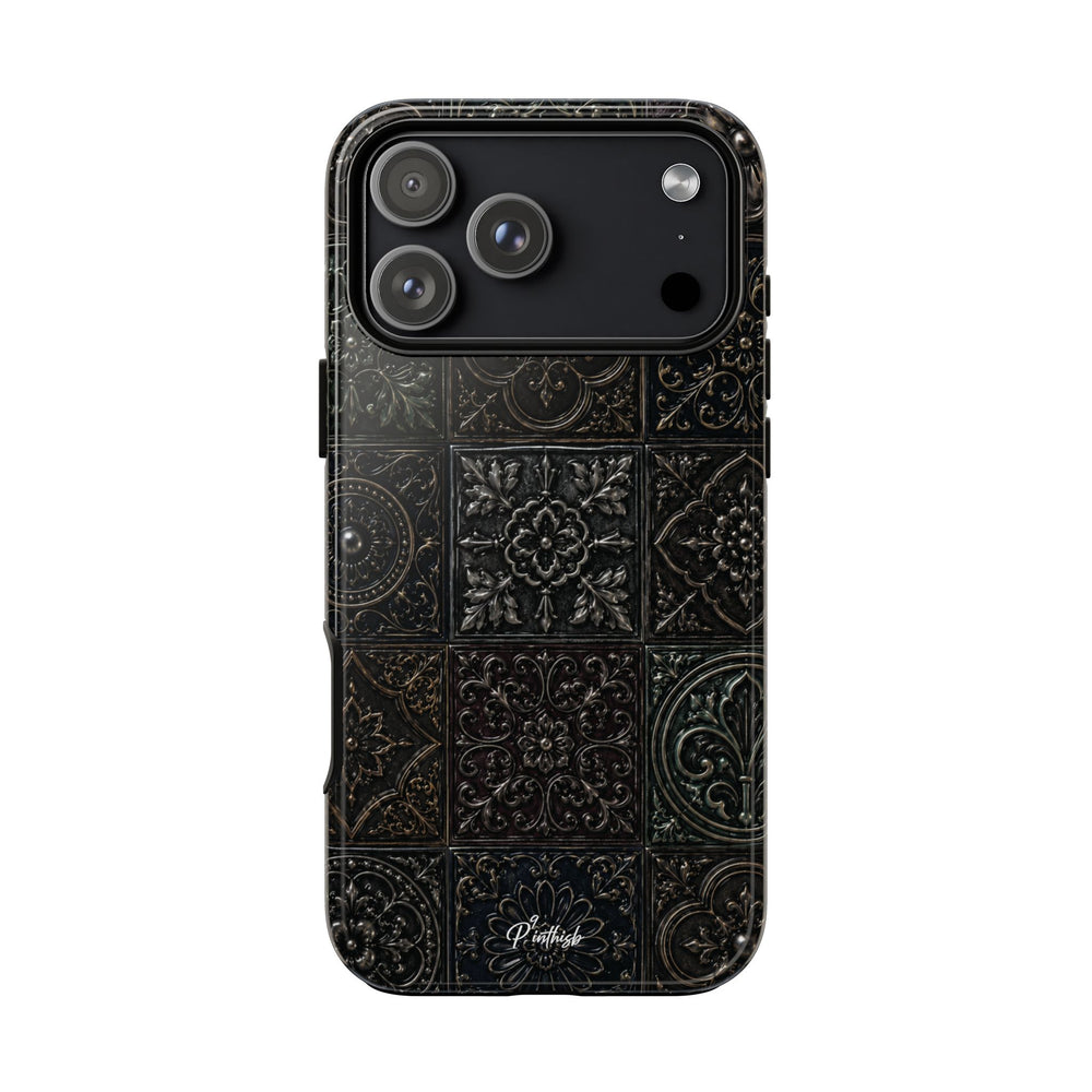 Mosaic Pattern Tough Phone Case