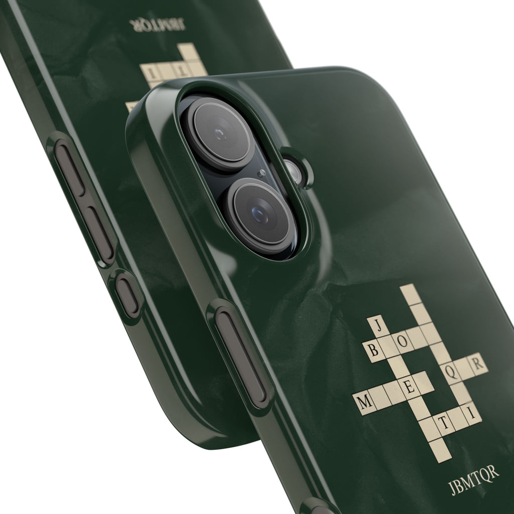 "JBMTQR crossword" Snap Phone Case
