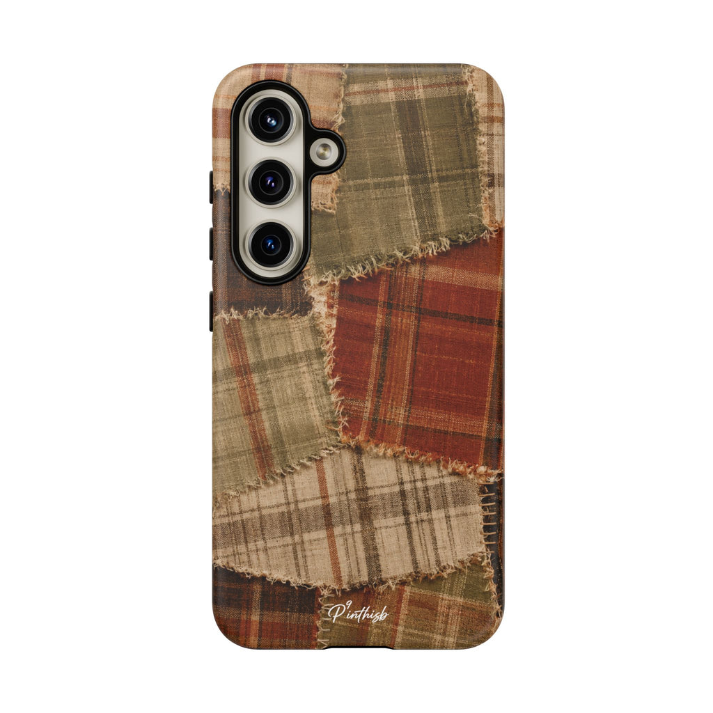 Rustic Fall Patchwork Tough Case