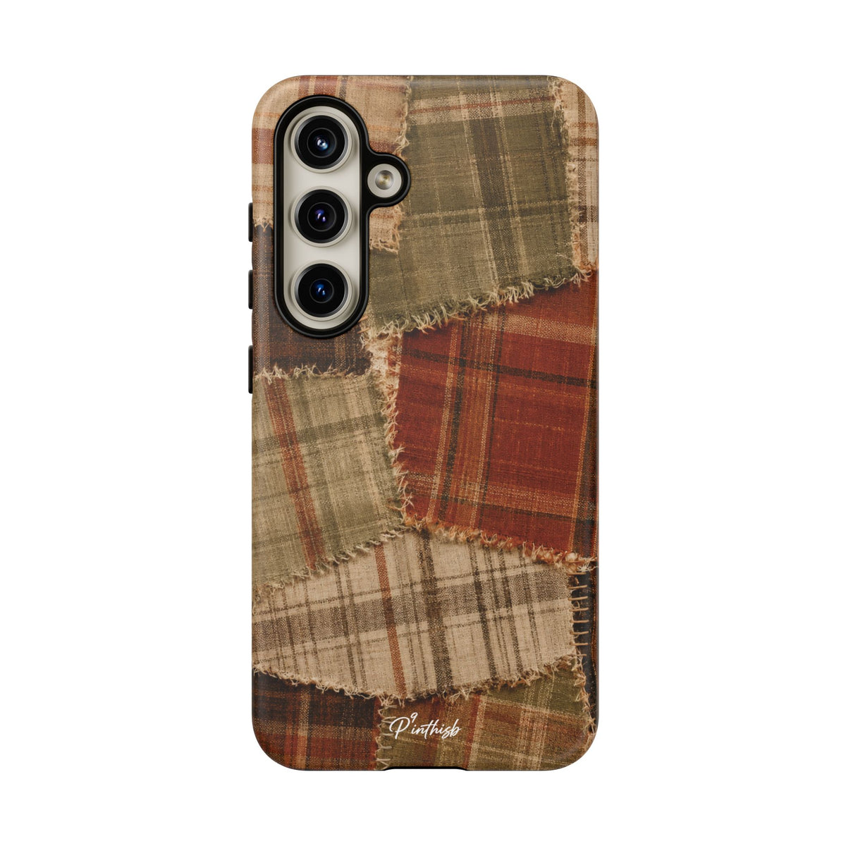 Rustic Fall Patchwork Tough Case