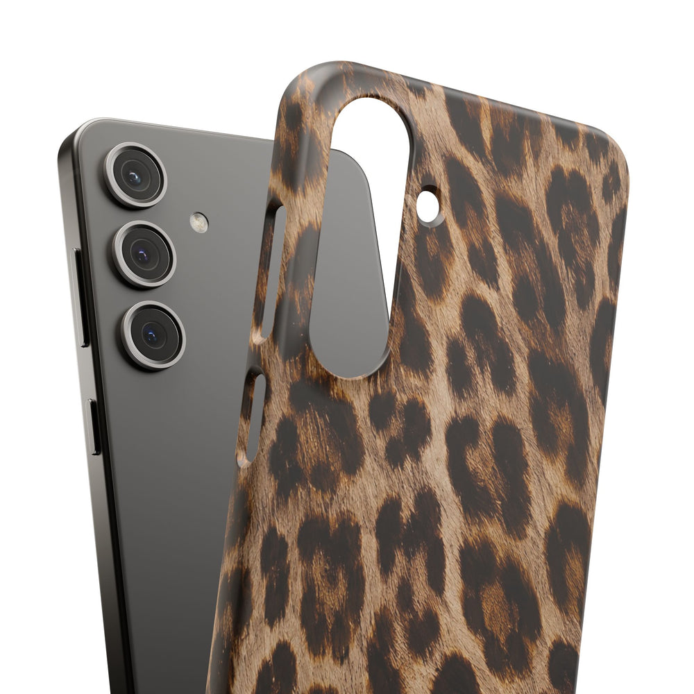 Leopard Print Snap Phone Case