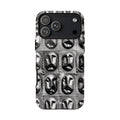 Metallic Mask Grid Tough Case