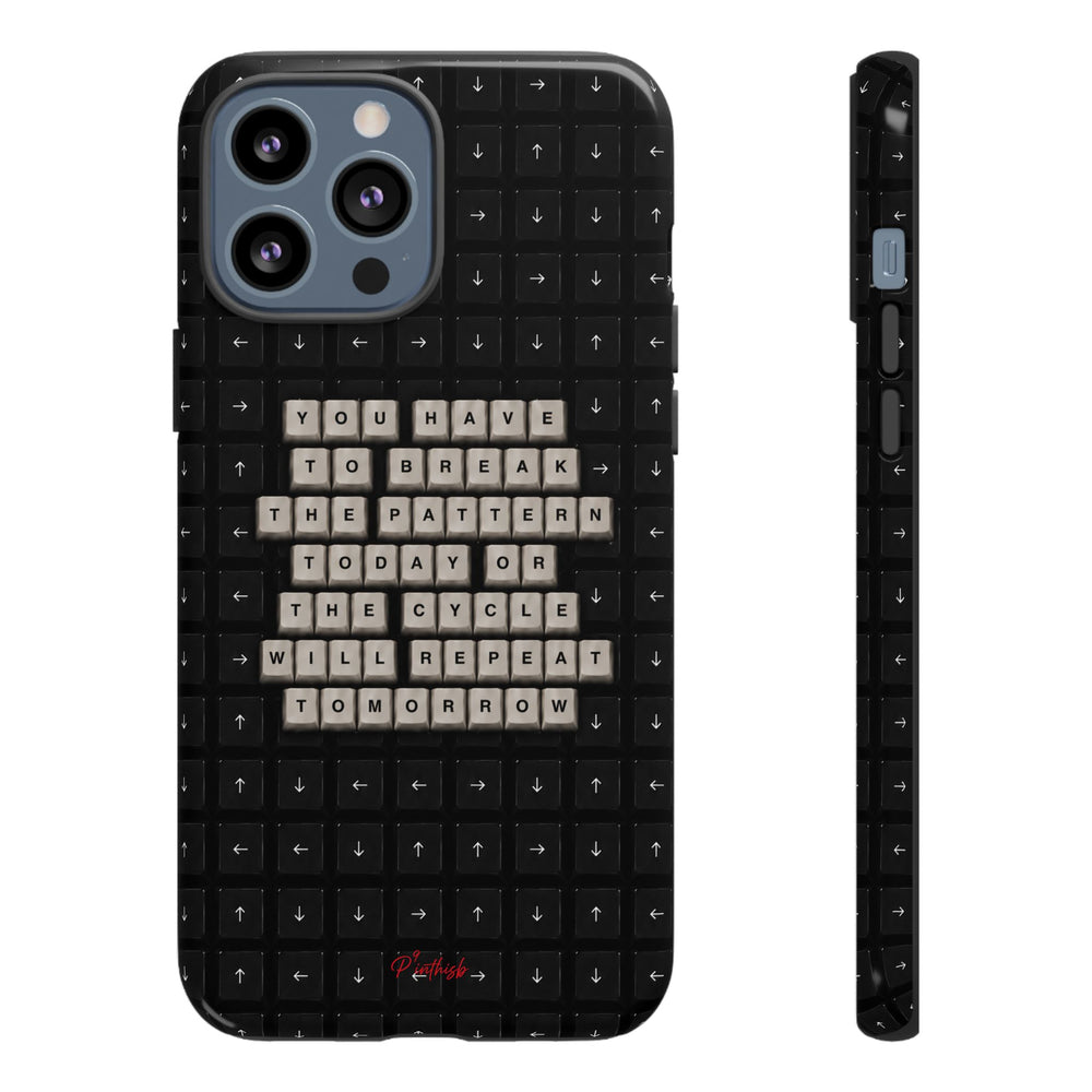 "Break the pattern" Keyboard Tough Case