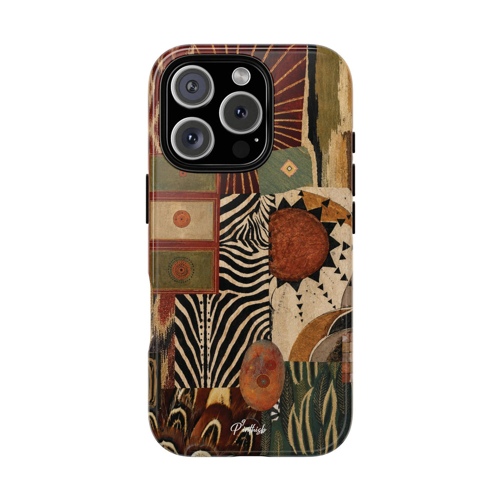 Abstract Boho Collage Tough Case