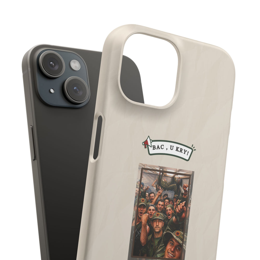 "BAC, U KRY!" Snap Case