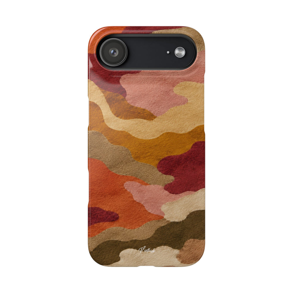 Watercolour Camo Snap Case