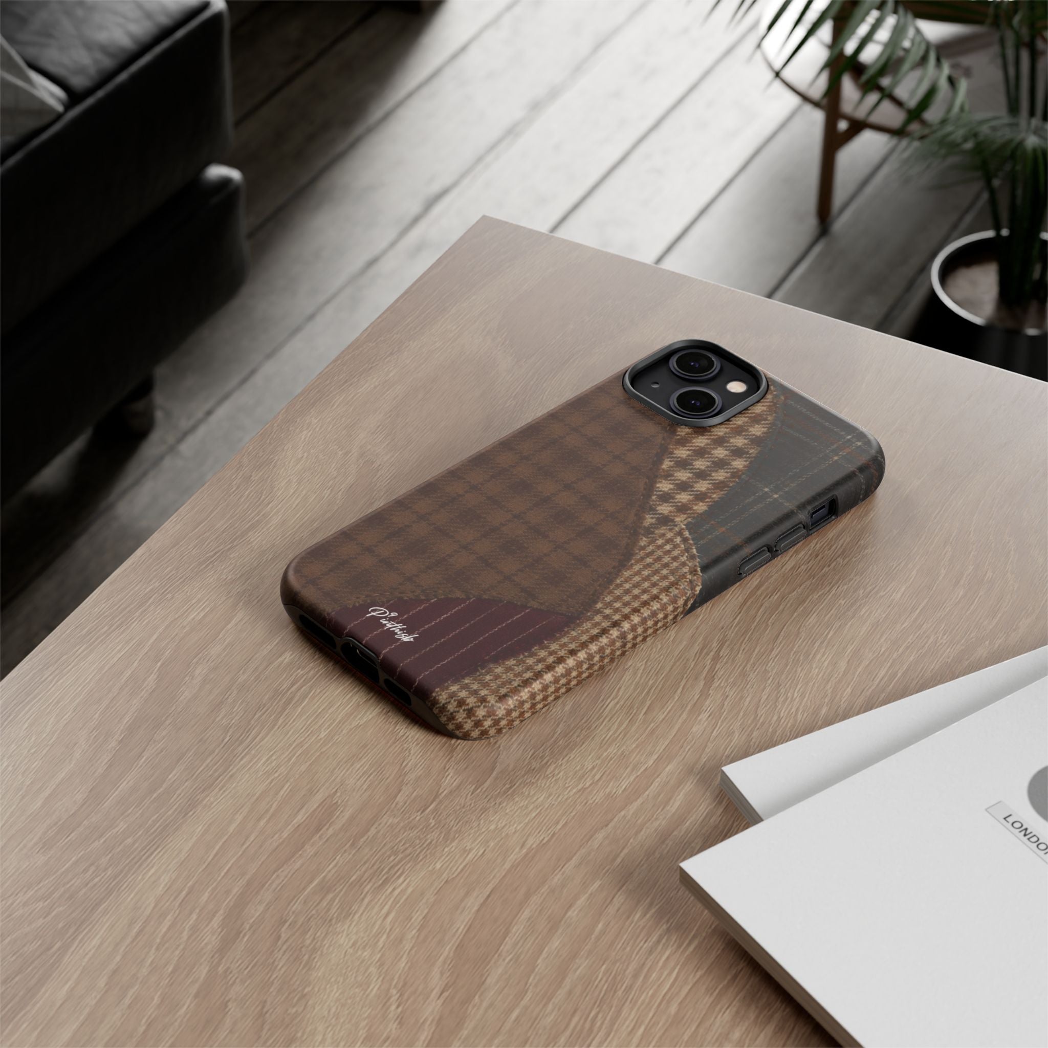 Rustic Brown Retro Tough Case