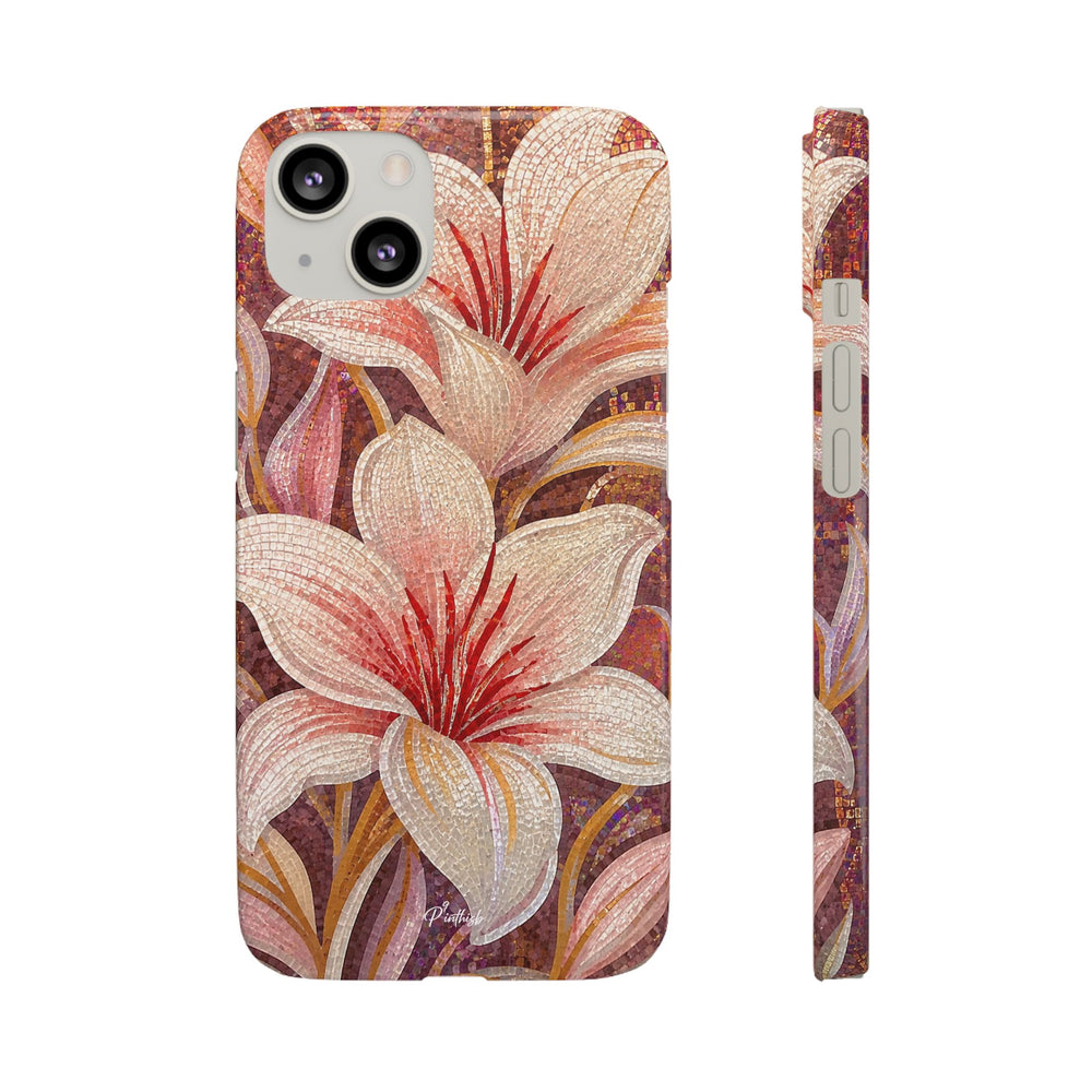 Floral Lily Snap Case