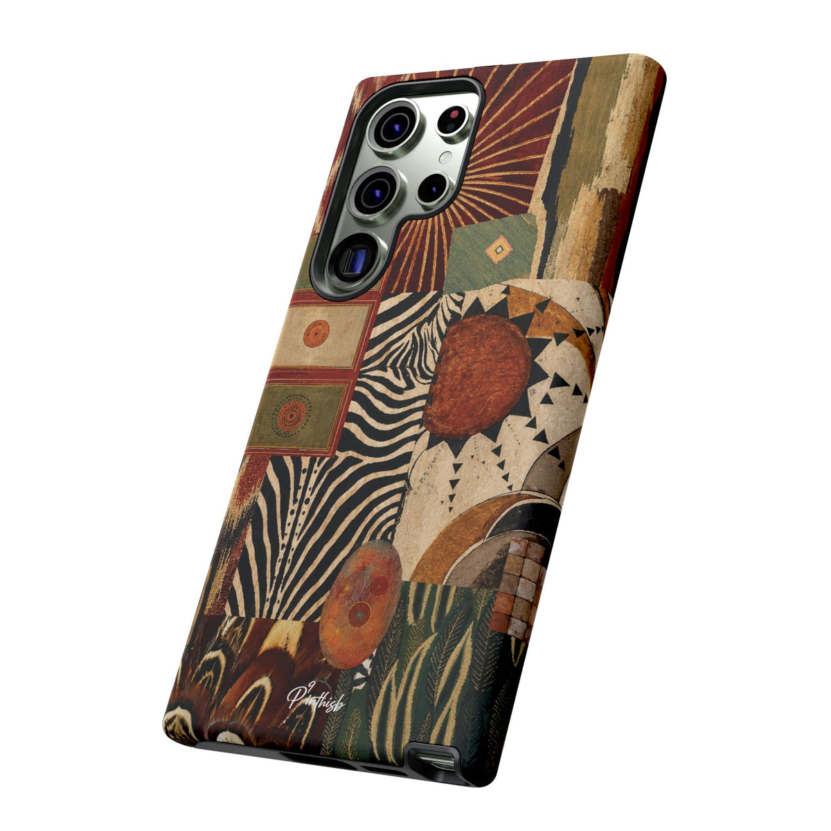 Abstract Boho Collage Tough Case