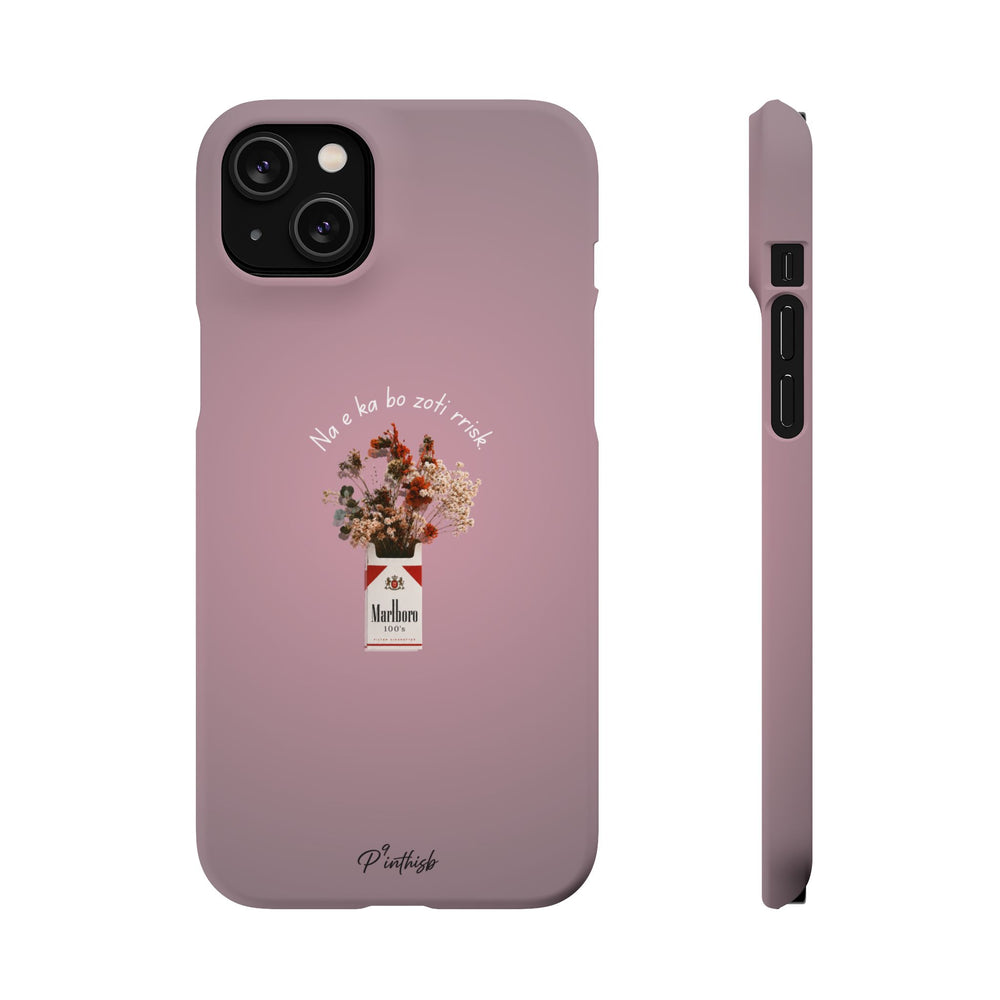 "Na e ka bo zoti rrisk." Snap Phone Case