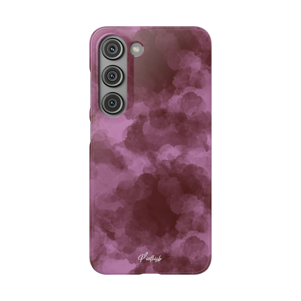 Purple Rain Snap Phone Case