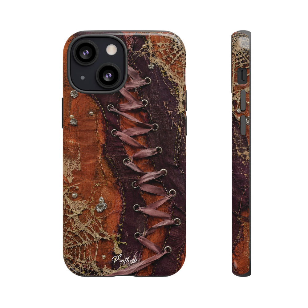 Vintage Leather Lace Tough Case