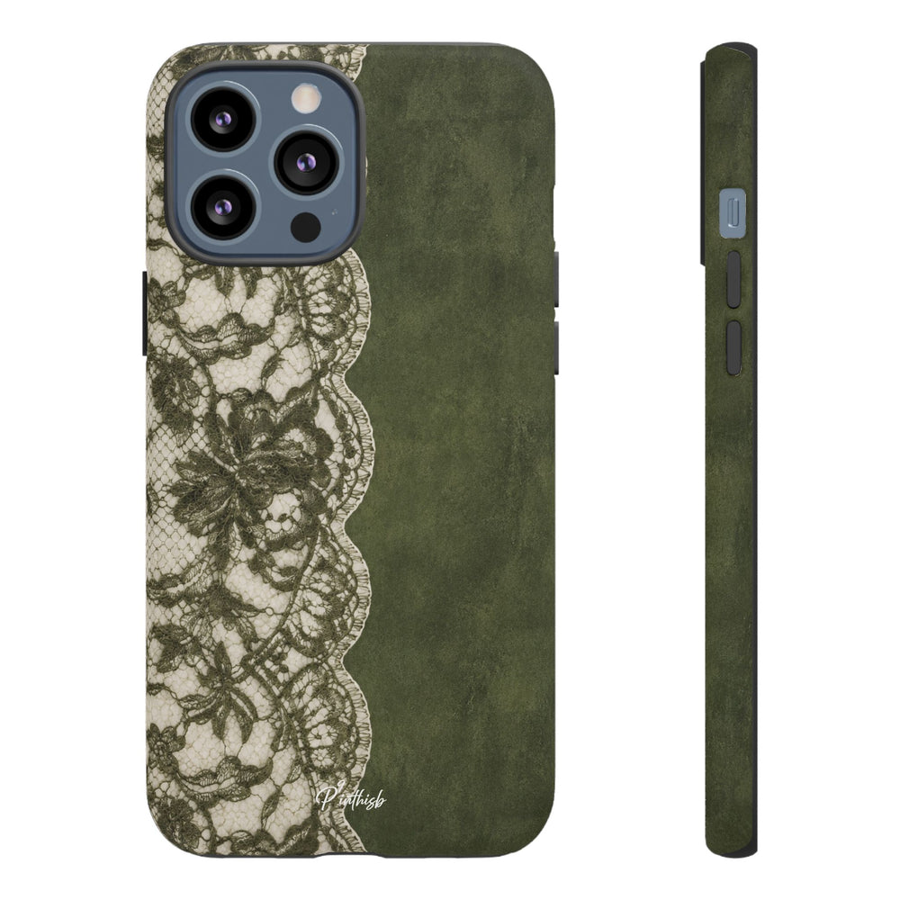 Olive Lace Tough Case
