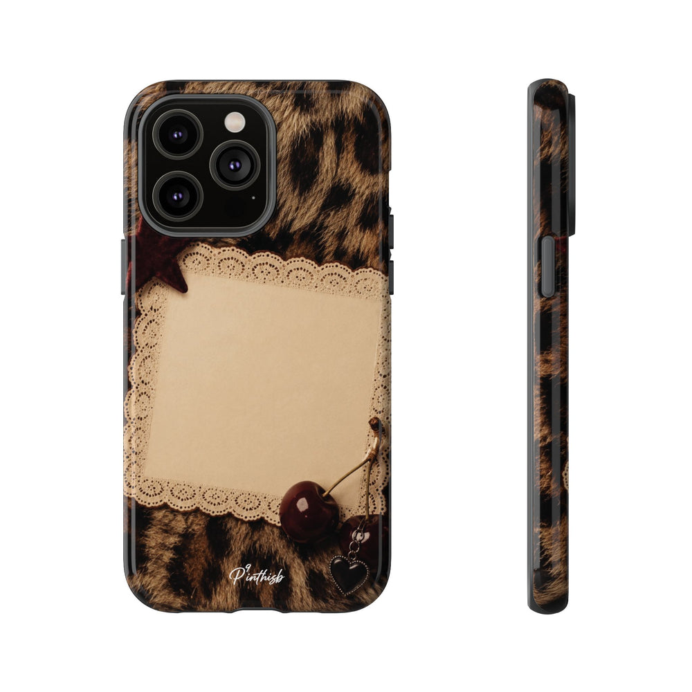 Personalized Leopard Lace Phone Case