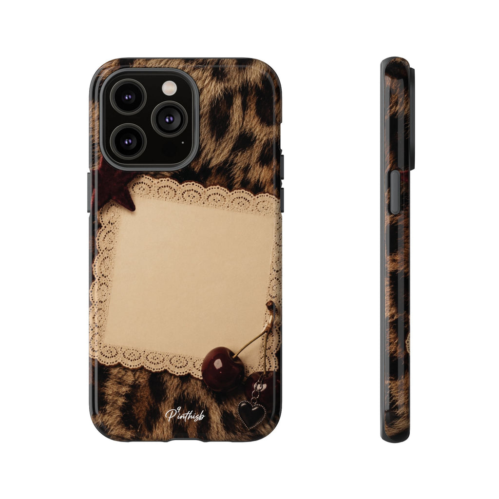 Personalized Leopard Lace Phone Case